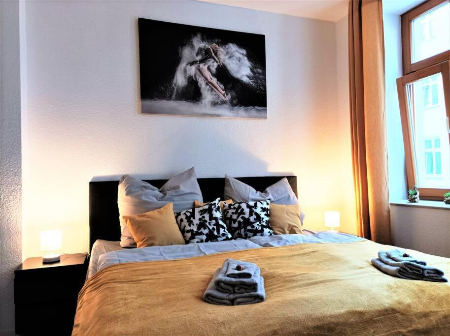 Modernes Apartment Mit Balkon Magdeburgo Esterno foto